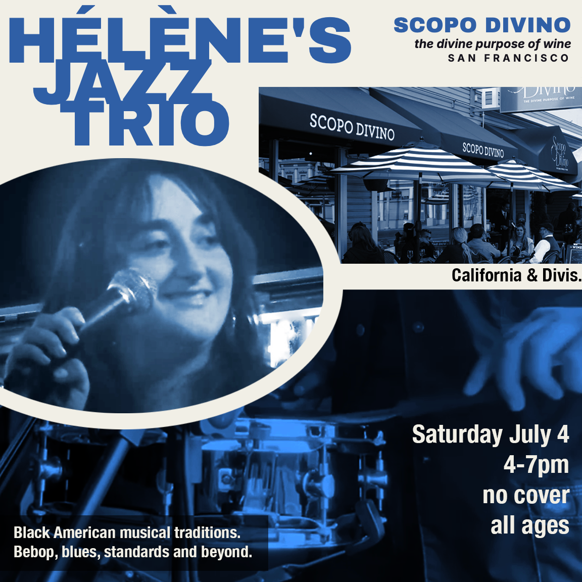 4th of July with Helene's Jazz Trio